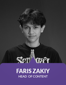 Faris Zakiy sebagai head of content di perusahaan