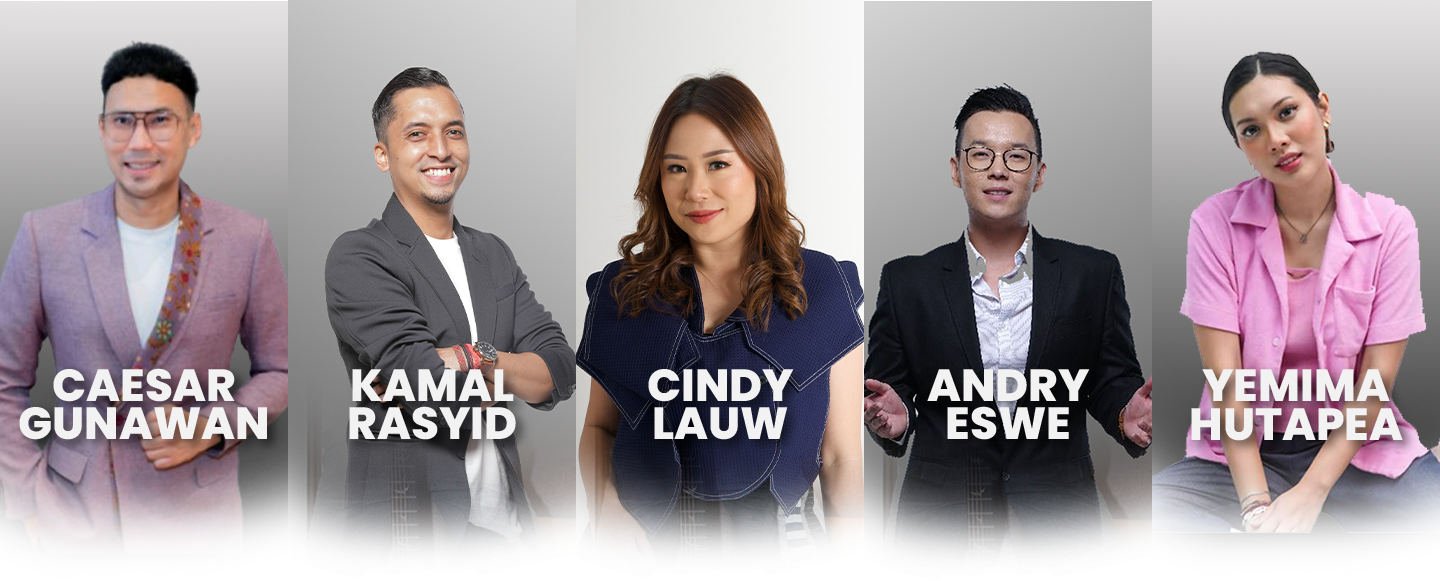 daftar talent ketegori master of ceremony atau host