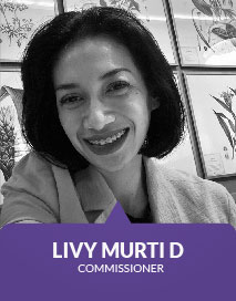 Livy Murti sebagai commissioner perusahaan MDGco