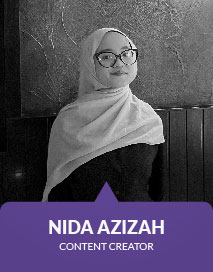 Nida Azizah sebagai content creator di perusahaan